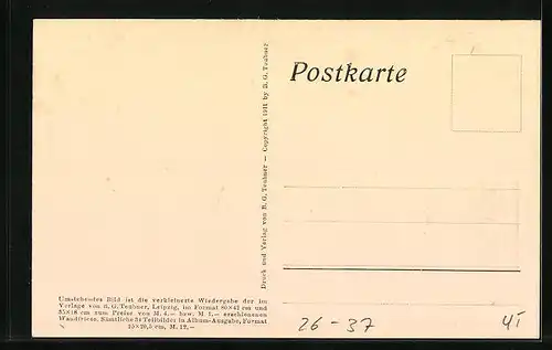 Künstler-AK Diefenbach: Per aspera ad astra, Teilbild 28, Prozession, Schattenbild, Davidstern