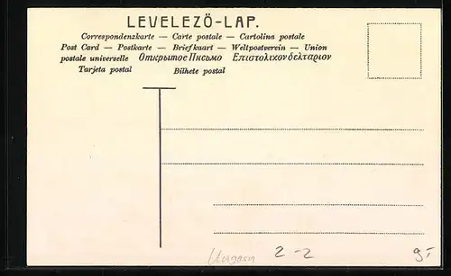 AK Ungarn, Briefmarken, Wappe, Schwalben auf Telegraphenleitung, Werbung Imperial Stamp, Allahabad