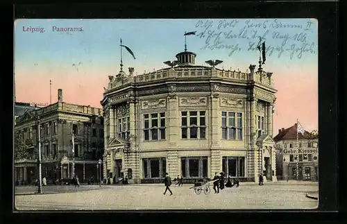 AK Leipzig, Rundbau Restaurant Panorama