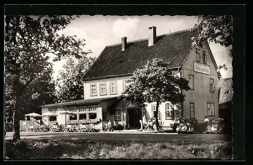 AK Braunlage /Oberharz, Gaststätte Königskrug von Elise Knoth