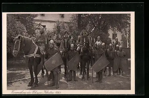 AK Hohenlimburg, 700 Jahrfeier von Schloss und Stadt Hohenlimburg 1930, Einweihung des Elseyer Klosters 1223