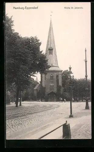 AK Hamburg-Eppendorf, Kirche St. Johannis