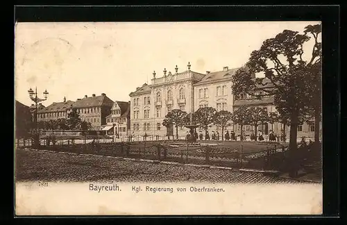 AK Bayreuth, Kgl. Regierung von Oberfranken