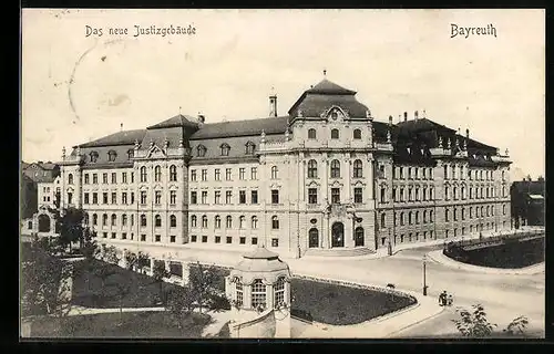 AK Bayreuth, Das neue Justizgebäude