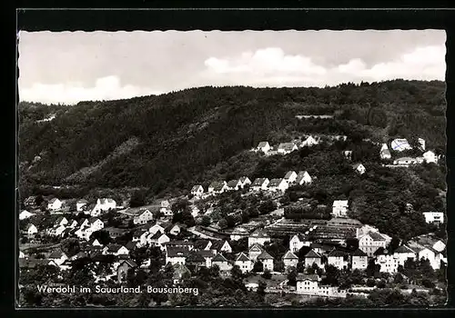 AK Werdohl i. Sauerland, Blick zum Bausenberg