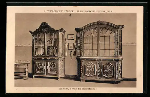 AK Schwelm, Verein für Heimatkunde, Altbergische Innenkunst