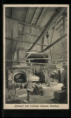 AK Annaberg, Frohnauer Hammer, Schmiede