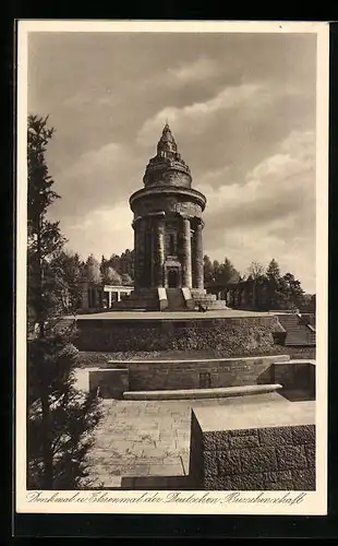 AK Eisenach, Denkmal und Ehrenmal der Deutschen Burschenschaft