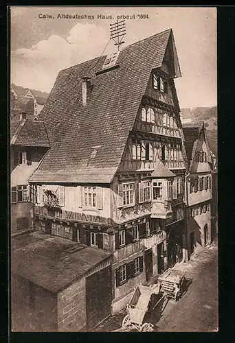 AK Calw, Altdeutsches Haus