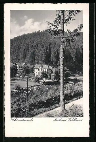 AK Schönmünzach, Kurhaus Waldhorn