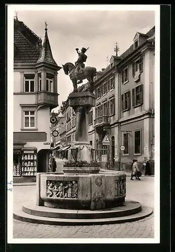 AK Esslingen a. N., Post-Michel-Brunnen