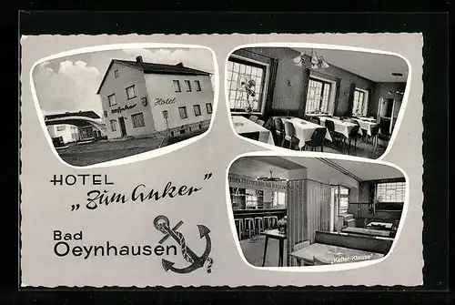 AK Bad Oeynhausen, Hotel-Restaurant Zum Anker, Mindener Strasse 69