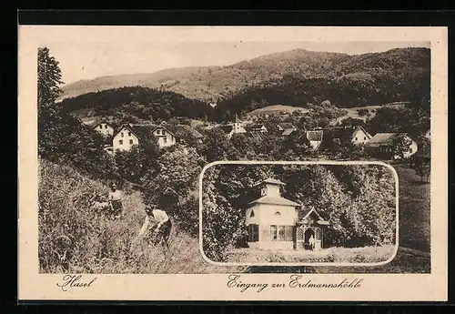 AK Hasel, Eingang zur Erdmannshöhle