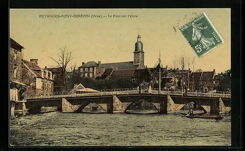 AK Putanges-Pont-Écrépin, Le Pont sur l`Orne