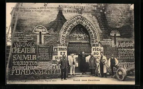 AK Ménil-Gondouin, L`Eglise vivante et parlante de village