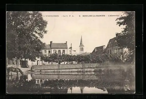 AK Moulins-la-Marche, L`Abreuvoir