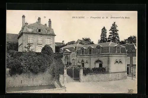 AK Belleme, Propriete de M. Bransard-du-Bois