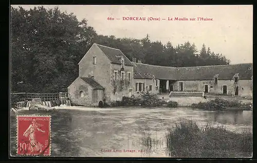 AK Dorceau, Le Moulin sur l`Huisne
