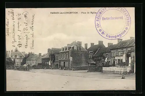 AK Passais-la-Conception, Place de l`Eglise