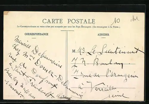 AK Passais-la-Conception, Route de Mantilly