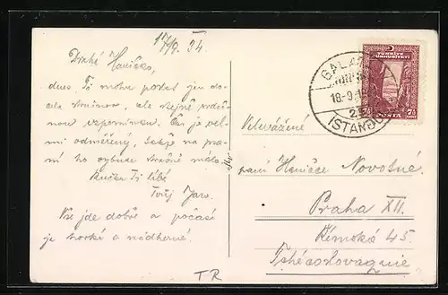 AK Constantinople, La Mosquee de Sultan Ahmed