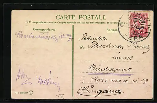 AK Constantinople, Nouveau Pont