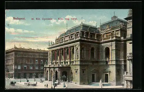 AK Budapest, Kön. ung. Oper