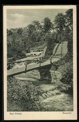 AK Bad Polzin, Partie am Wasserfall