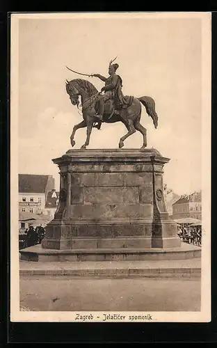 AK Zagreb, Jelacicev spomenik