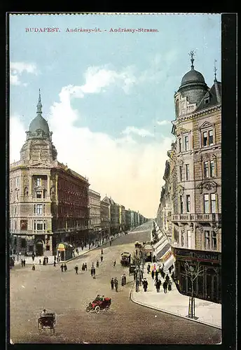 AK Budapest, Andrassy-Strasse