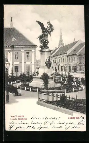 AK Budapest, Honved Denkmal