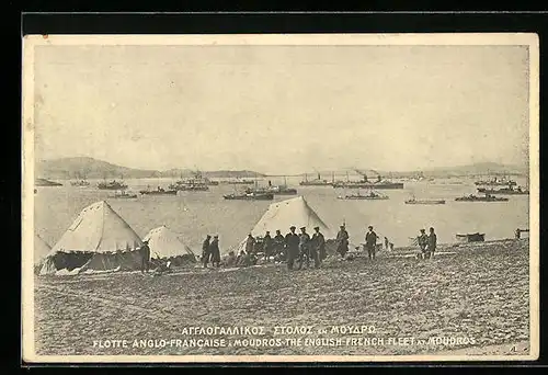 AK Moudros, The English-French Fleet