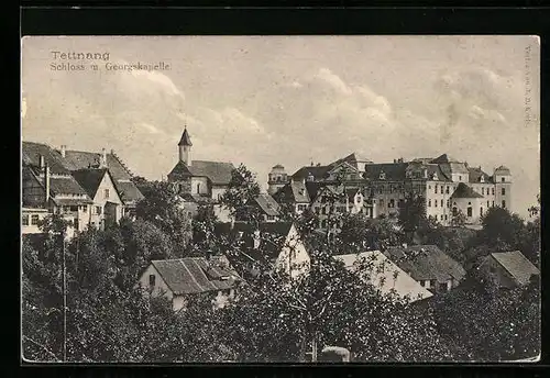AK Tettnang, Schloss mit Georgskapelle
