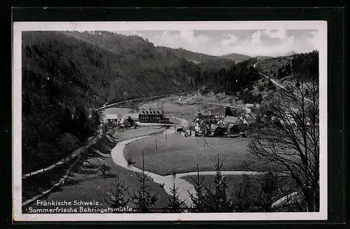 AK Behringersmühle / Fränkische Schweiz, Totale mit Gasthof zur Behringersmühle