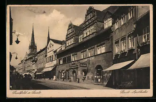 AK Saalfeld a. Saale, an der Stadt-Apotheke