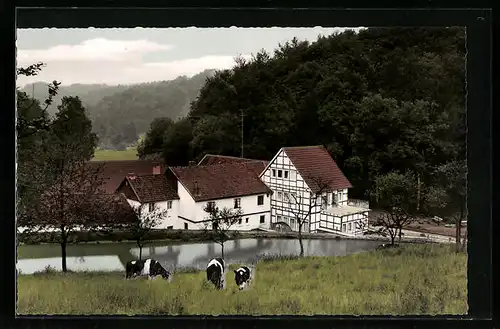 AK Hennef / Sieg, Hotel-Restaurant Winterscheider Mühle