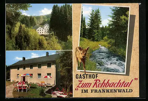 AK Grafengehaig im Frankenwald, Gasthof zum Rehbachtal