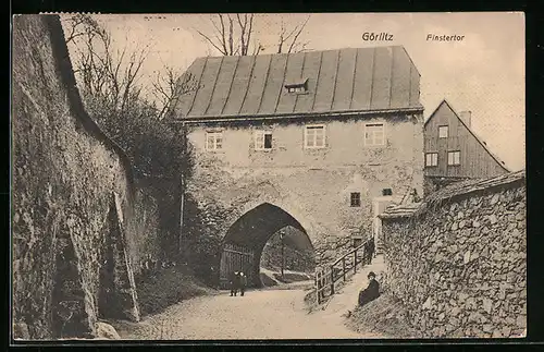 AK Görlitz, am Finstertor