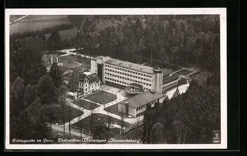 AK Elbingerode im Harz, Diakonissen-Mutterhaus Neuvandsburg, Luftbild