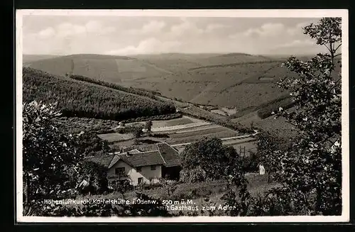AK Kortelshütte i. Odenw., Partie mit Gasthaus zum Adler