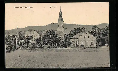 AK Walddorf, Kottmar und Kirche