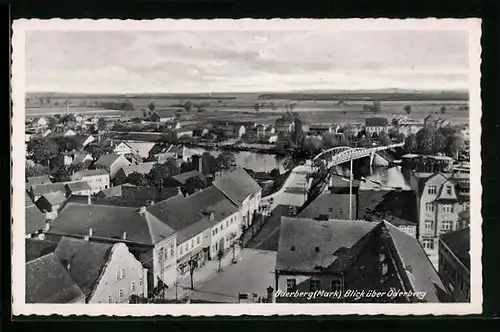 AK Oderberg /Mark, Ortsansicht aus der Vogelschau