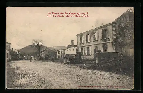 AK La Salle, Mairie et Maison d`Ecole