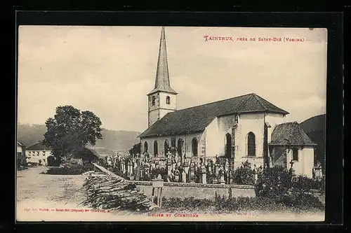 AK Taintrux, Eglise et Cimetière