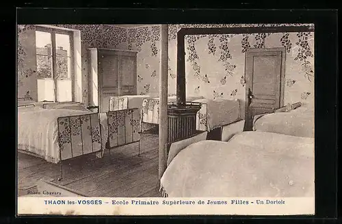 AK Thaon-les-Vosges, Ecole Primaire Supérieure de Jeunes Filles, un Dortoir
