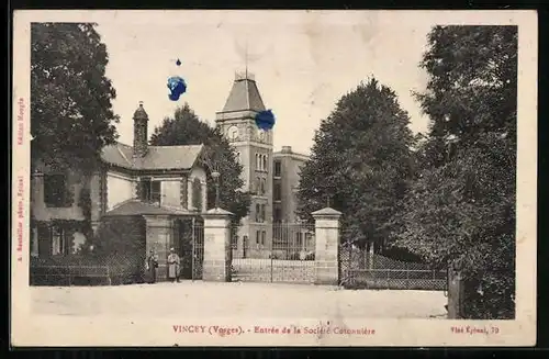 AK Vincey, Entrée de la Société Cotonnière