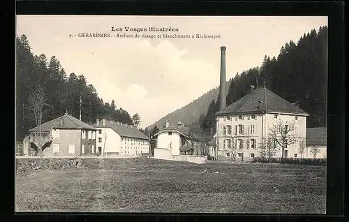 AK Gérardmer, Ateliers de tissage et blanchiment à Kichompré