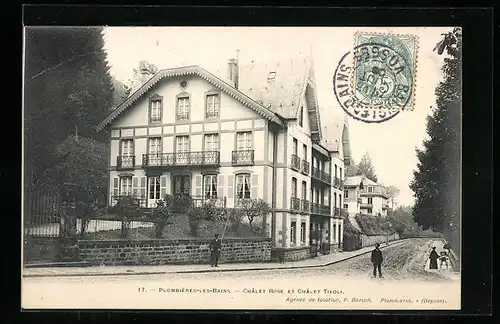 AK Plombières-les-Bains, Chalet Rose et Chalet Tivoli