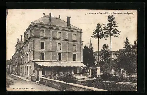 AK Bains, Grand-Hotel, Etablissement thermal