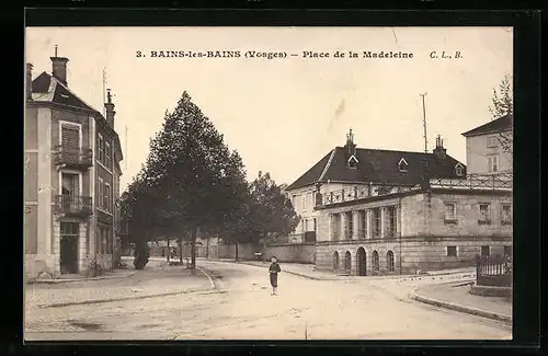 AK Bains-les-Bains, Place de la Madeleine